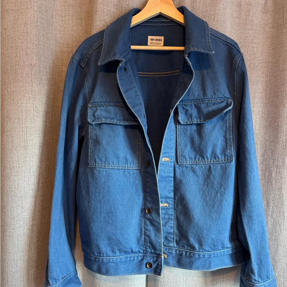 Men’s Todd Snyder Indigo Denim Jacket / Medium